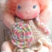 Sissy,a little Waldorf doll all handmade.
