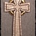 OOAK Raku Sculpture -CROSS 1- ceramic