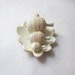Hand sculpted acorns with a unique oak leaf bowl