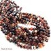 RESERVED: Agate, Banded, Brown/Black/White, Round, Smooth, 6mm, Small, Gemstone Beads, Full Strand, 67pcs - ID 1106