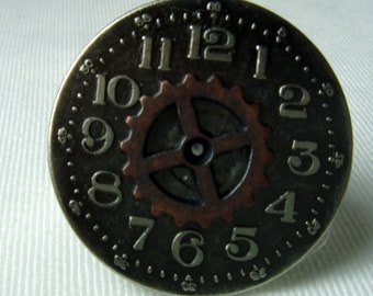 Steampunk Clock Ring