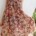 Orange Dress, Cotton Dress, Queen Elizabeth Garden, Flower dress, Floral dress, Summer, Mandarin Orange, Maternity,Orange Cotton Dress