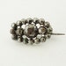 Georgian tiny cut steel lace pin or tiny brooch