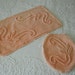 Vintage Chenille Bathroom Set - Creamsicle