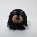 black cocker spaniel plush