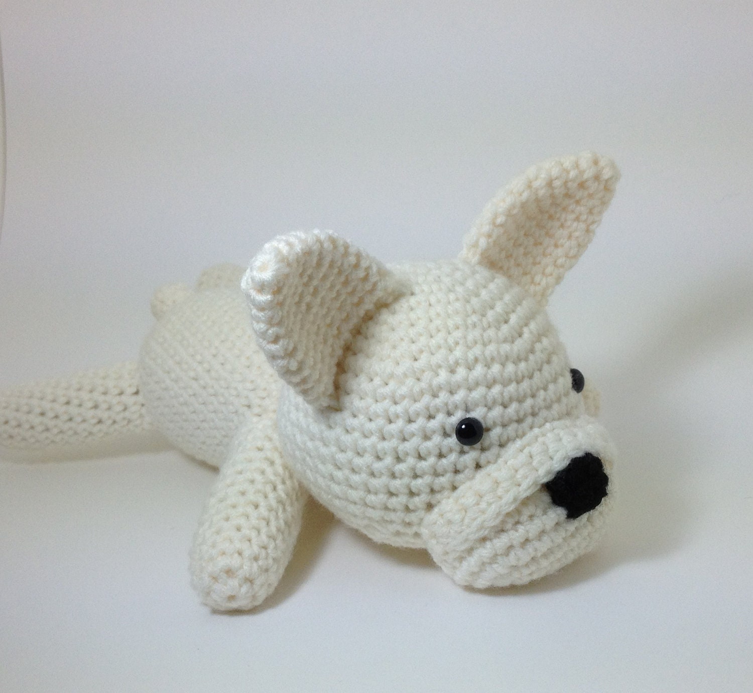 crochet dog stuffed animal