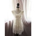 Delicate Autumn Romance Ivory Cream Lace Marie Antoinette Boudoir Whimsical Alice in Wonderland Rustic Hippie Bohemian Dress / Long Tunic