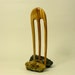 Hair Fork - Italian Olive Wood Three-Pronged Hair Pin