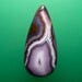 Purple Passion Banded Agate 100% Natural Hand Cut Cabochon from Mexico, free U.S. shipping
