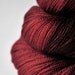 Dark red roses OOAK - Merino/Silk/Cashmere Yarn Fine Lace weight