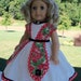 American Girl 1850's Petal Gown / Clothes for Marie Grace or Cecile