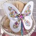 White Fairy Wings For Toddler - made from felt, no wires, child safe, elastic straps