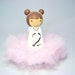 IN STOCK - Tutu Cake Topper Peg Doll Second Birthday