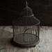 Rustic Wire Bird Cage- Vintage Metal