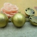 10pcs 18mm Antique Bronze Brass Ball Locket With Simple Loop Charm Pendant C4291