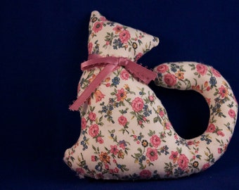 Calico Cat with Bow