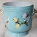 Limoges Butterfly Cache Pot Porcelain Planter