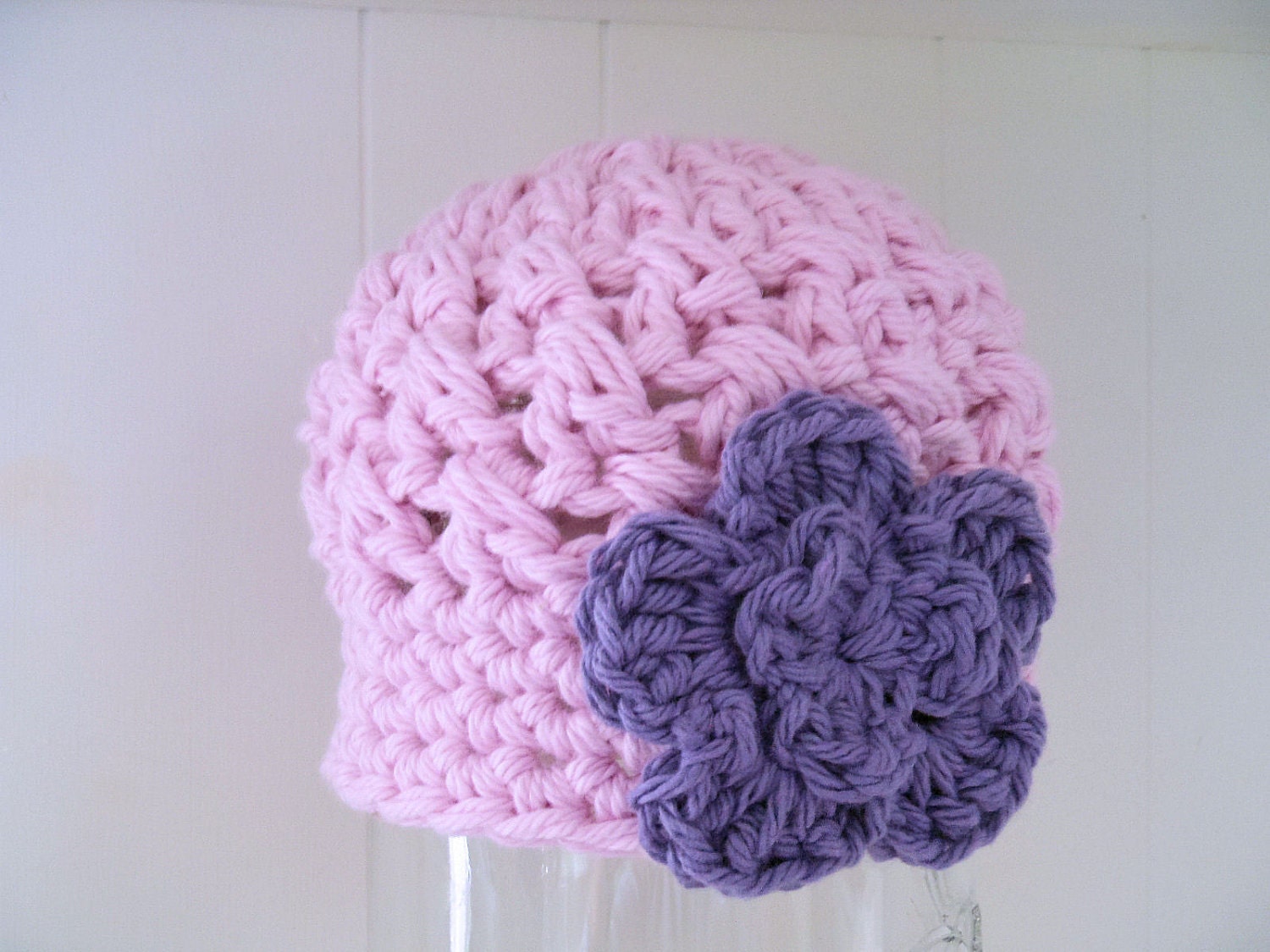 Baby Girl Hat Crochet Baby Hat Crochet Newborn by bluejcrochet