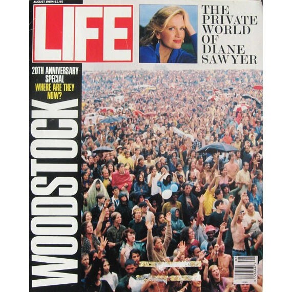 Life Magazine August 1989 Woodstock 20Th Anniversary Special