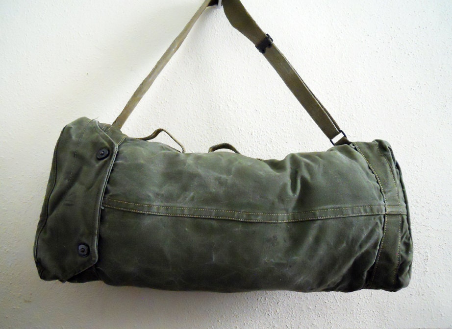 Vintage US Military Duffel Bag