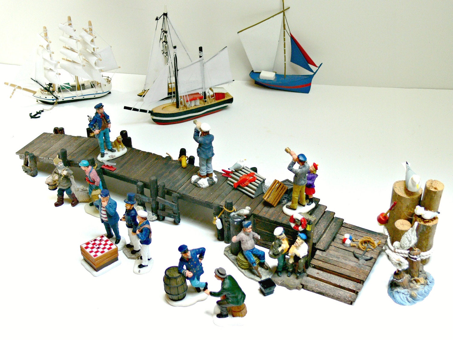 By the Sea Village Vintage Lemax Figurines & Accessories