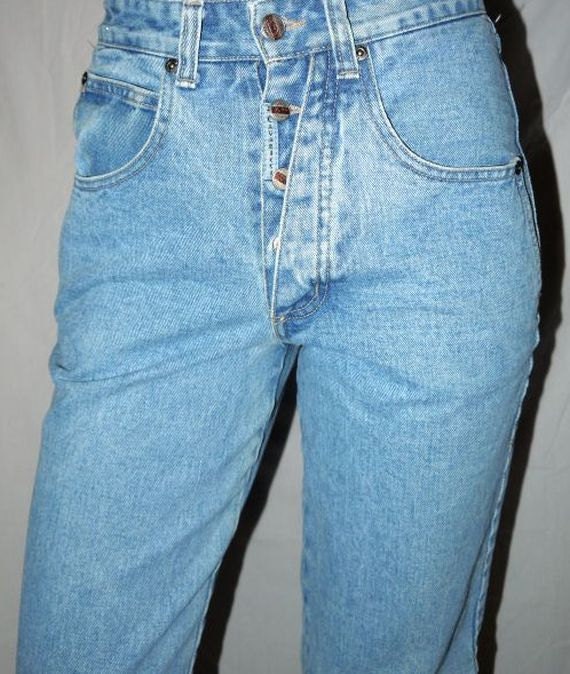 ZZ rock... vintage 80s high waisted jeans / 1980s Z CAVARICCI