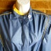 Vintage 1980s Space Age Hipster New Wave Funky Futuristic Trench Rain Coat