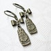 Matryoshka Doll Earrings- Vintage Inspired - Russian Doll Jewelry