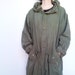 Vintage Fishtail Parka 80s Anorak Army Green Cotton Unisex Large Plus Size Fall Fashion Military Parka Mod Quadrophenia Vespa Punk Hoodie