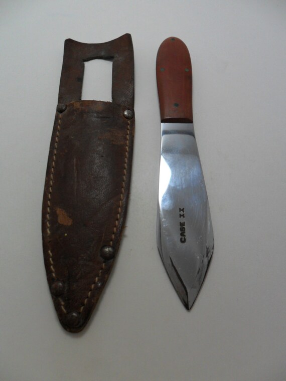 Items similar to Vintage Knife Case XX Double Edged Throwing Knife