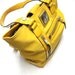 Vintage Tignanello Handbag Bright Yellow Purse