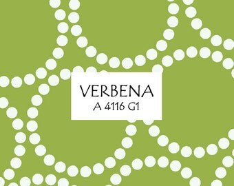 Half Yard Verbena Pearl Bracelet, Lizzy House for Andover Fabrics, 100% Cotton Fabric, A 4116 G1