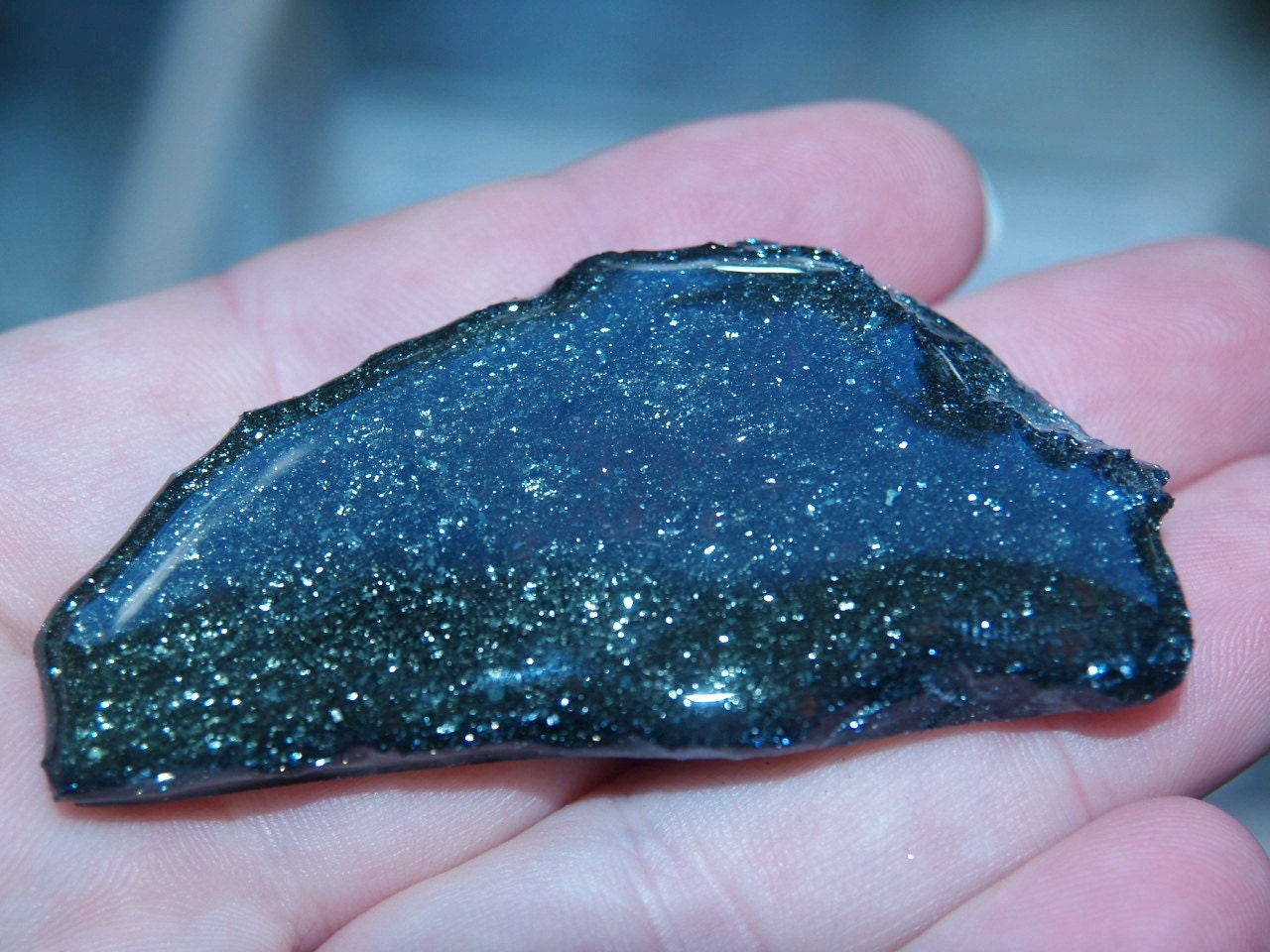 Specularite Slab Specular Hematite by JewelryCraft on Etsy