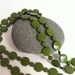 Vintage Green Dots Necklace