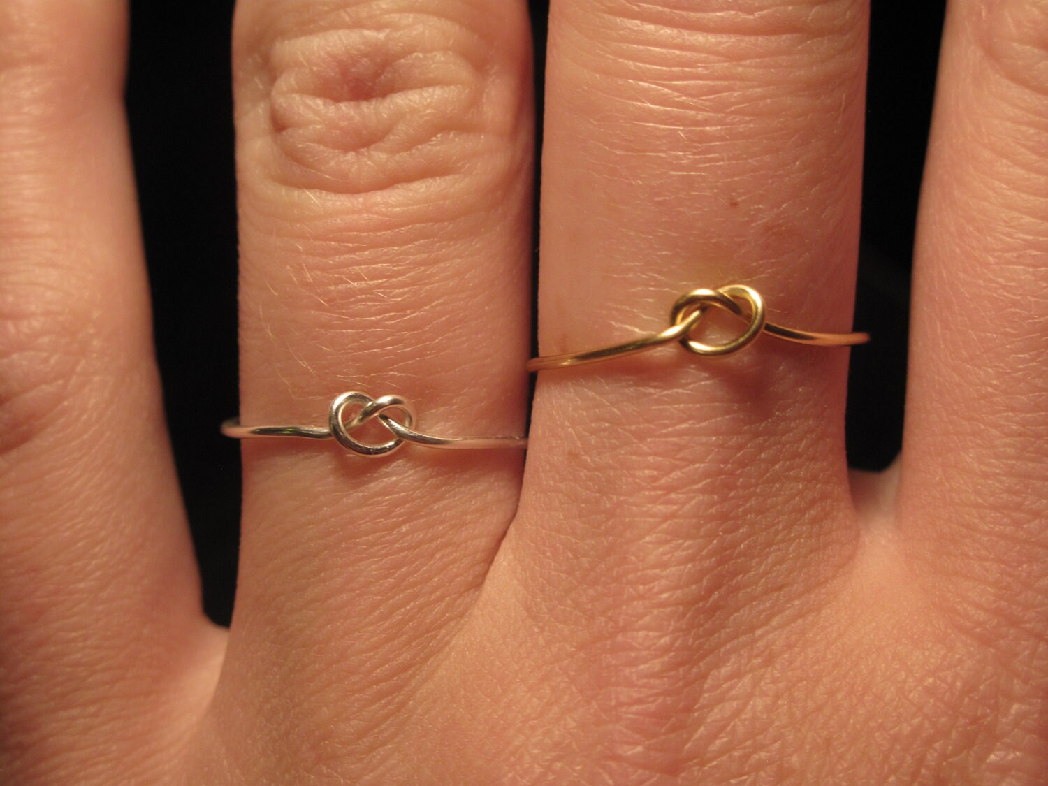 Wire Wrapped Knot MADE to ORDER Ring