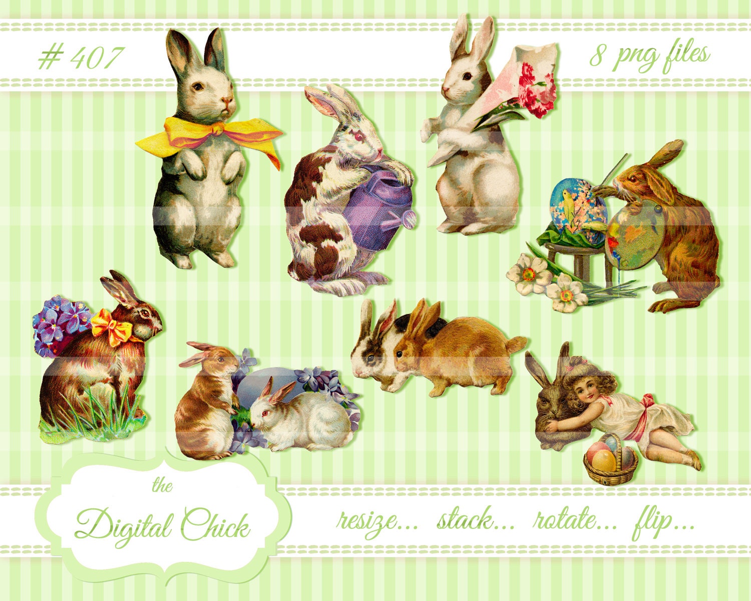 clip art vintage easter - photo #50