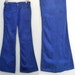 Vintage 70s Levis Blue BELLBOTTOMS Mens Sz 36 x 36