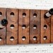 Wine Rack Riddling Horizontal Wood Wall Hanging