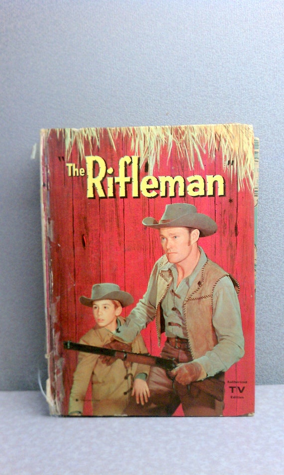 1959 The Rifleman Vintage Whitman Book by VintageWoods on Etsy