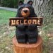 Chainsaw Carved 18" Welcome Bear