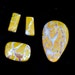 Stone canyon jasper cabochon set - earrings, bracelet & pendant. choose 1-4. hand cut