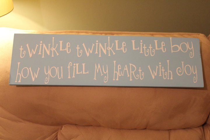 Baby Boy Sign