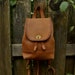 Authentic Vintage Leather Backpack by Coach