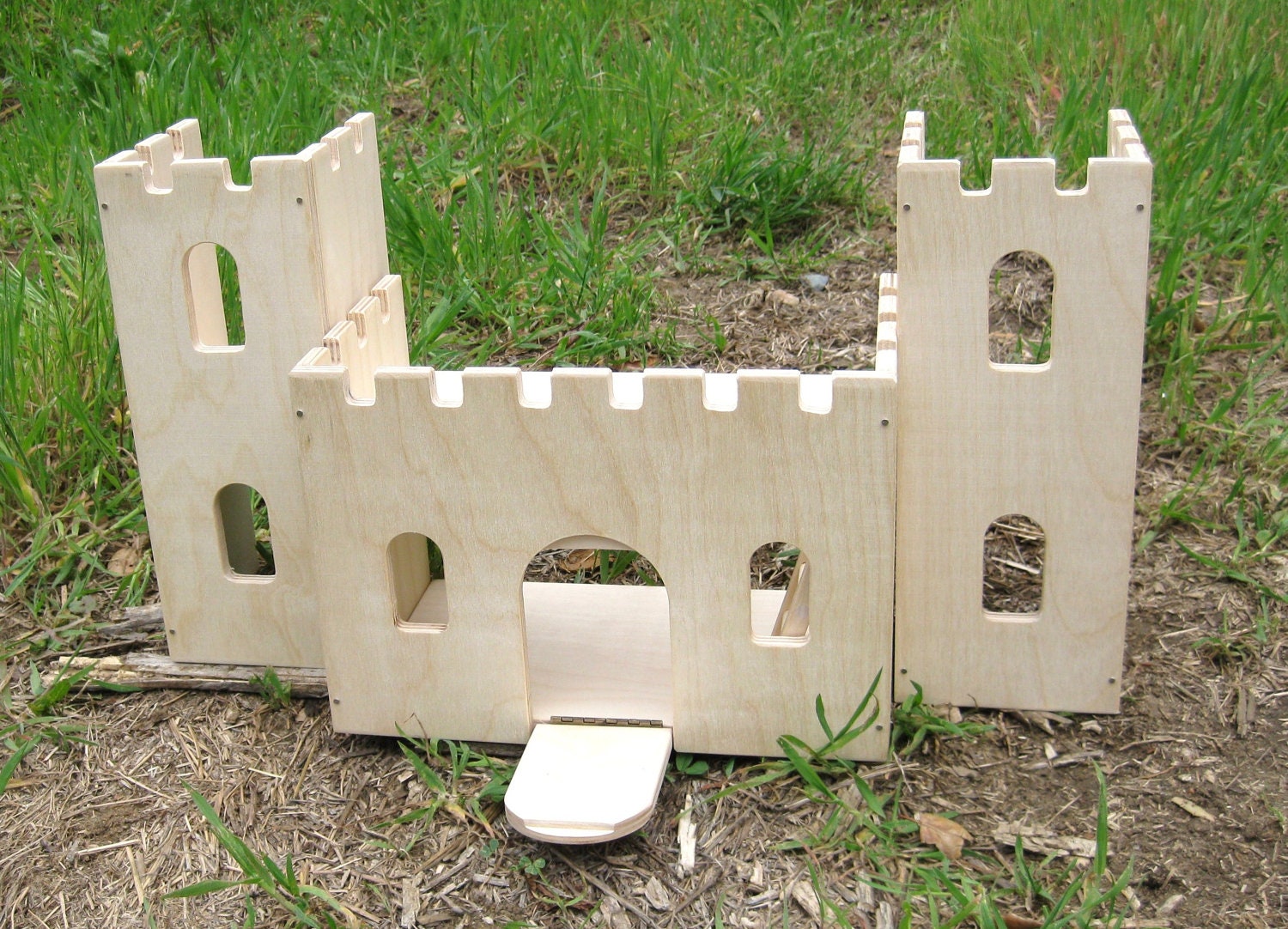 Wooden Castle Playset Kit