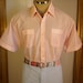 Mens Pink Short Sleeve Shirt - Size XL