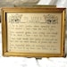 Antique P. F. Volland Co. Sentiment - IN LIFE'S GARDEN - Framed 1913 - Mother