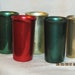 Retro Sunburst Aluminum Tumblers Set of Five