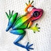 Frog wall sculpture