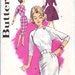 Vintage 60's Raglan Sleeve Slim or Full Skirt Size 14 Butterick Bust 34 9465 UNCUT FACTORY FOLDED