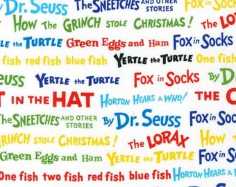 Dr. Seuss Colorful Titles From Robert Kaufman